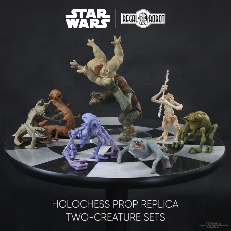 Star Wars Holochess Creatures Molator & Houjix Prop Replicas Gallery Image 6