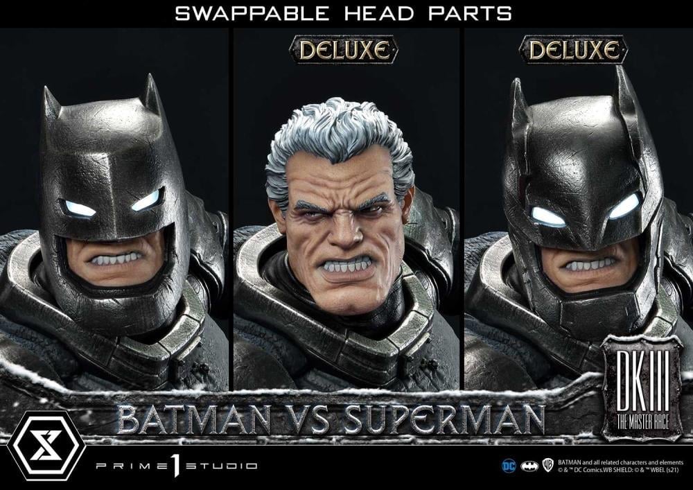 Batman: The Dark Knight Returns Ultimate Diorama Masterline Batman vs. Superman (Deluxe) 1/3 Scale Limited Edition Statue (With Bonus) Gallery Image 27