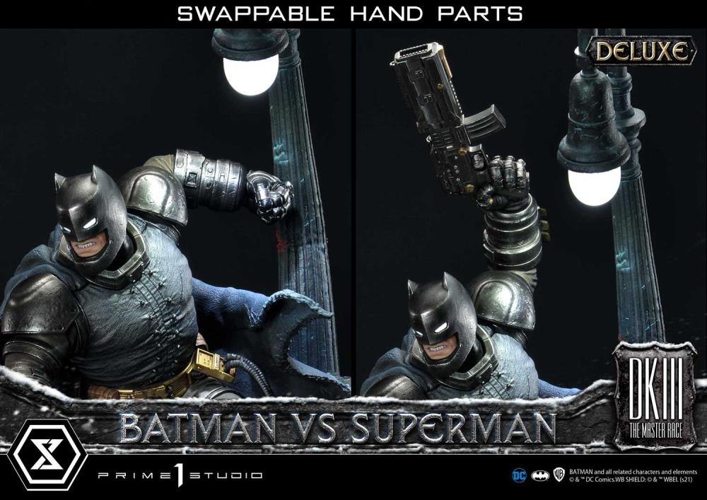 Batman: The Dark Knight Returns Ultimate Diorama Masterline Batman vs. Superman (Deluxe) 1/3 Scale Limited Edition Statue (With Bonus) Gallery Image 28