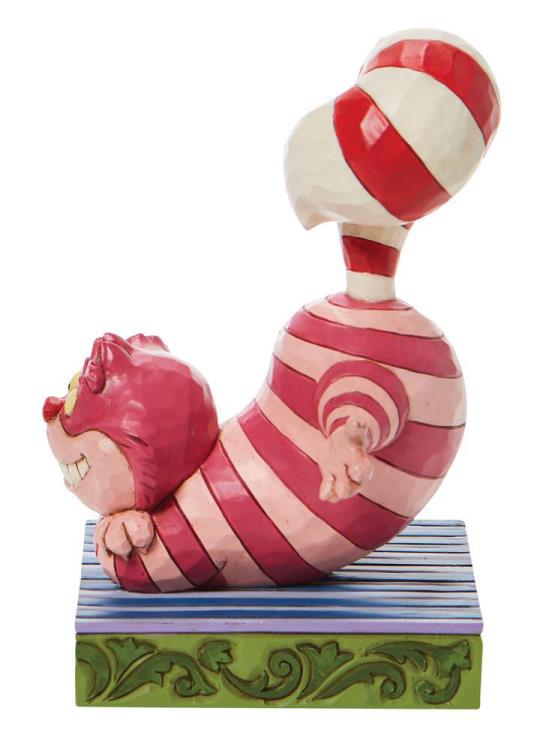 Alice in Wonderland Disney Traditions Cheshire Candy Cane Tail (Jim Shore) Gallery Image 3