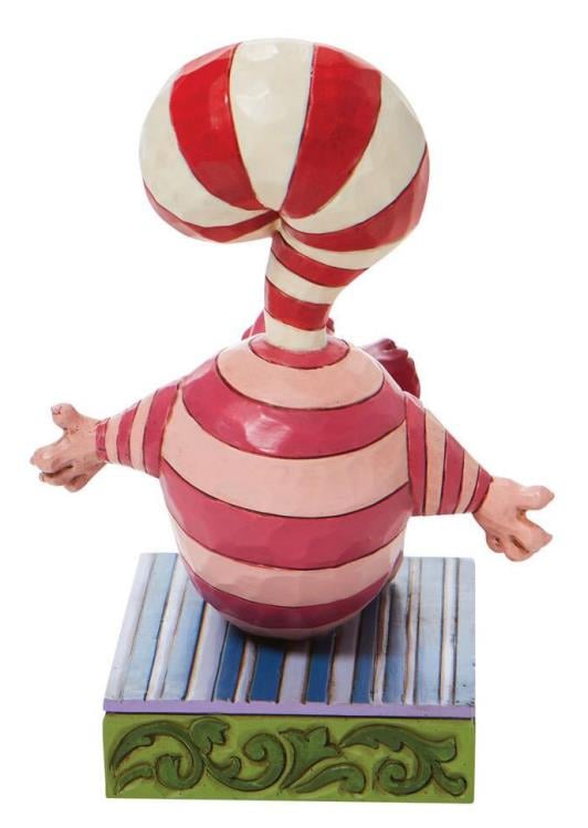Alice in Wonderland Disney Traditions Cheshire Candy Cane Tail (Jim Shore) Gallery Image 4