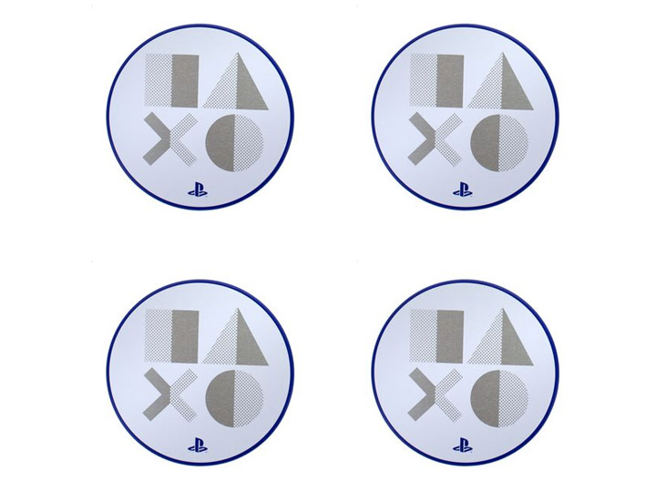 PlayStation PS5 Metal Coasters Gallery Image 1