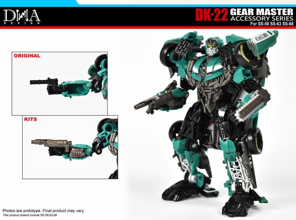 DK-22 Gear Master Accessory Series Upgrade Kit