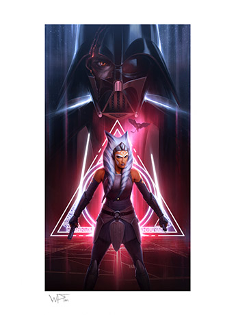 Ahsoka Tano: Between Worlds Limited Edition Art Print Gallery Image 2