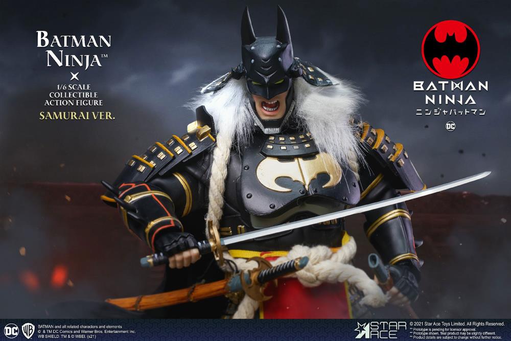 Batman Ninja Batman (Samurai Ver.) Deluxe 1/6 Scale Figure Gallery Image 17