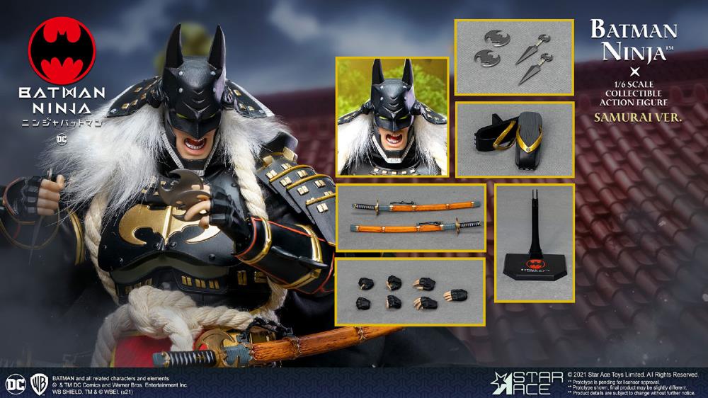Batman Ninja Batman (Samurai Ver.) Deluxe 1/6 Scale Figure Gallery Image 21