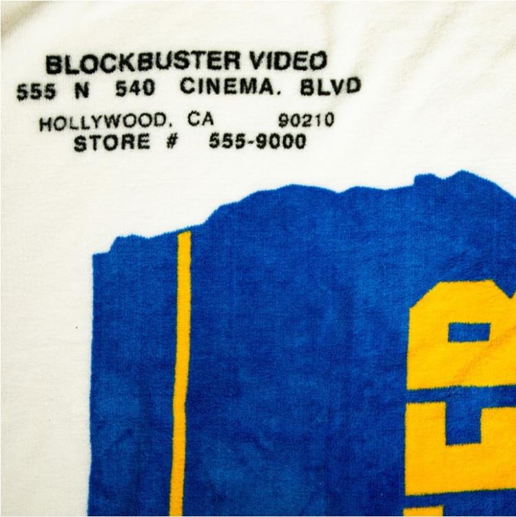 Blockbuster VHS Case Throw Blanket Gallery Image 3