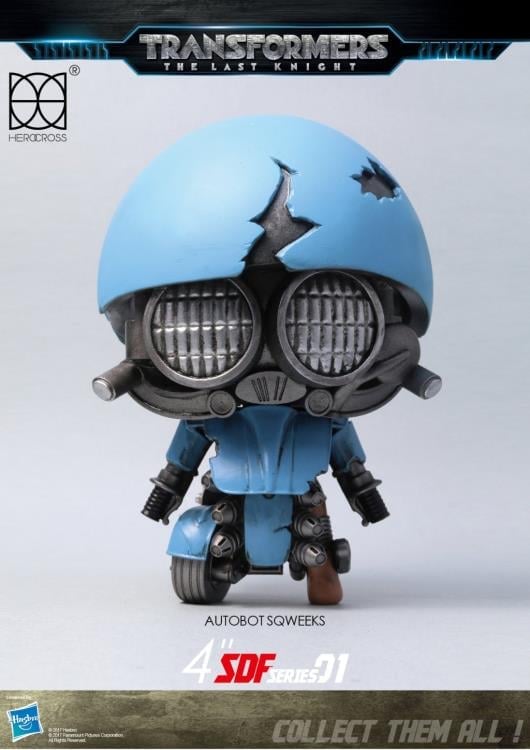 Transformers: The Last Knight Super Deformed Figure DX 4" Autobot Sqweeks Gallery Image 3