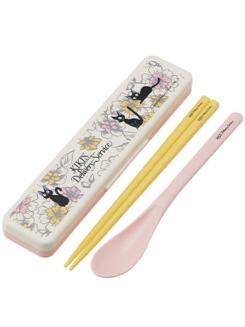 Kiki's Delivery Service Chopsticks and Spoon w/ Case (Jiji Elegance) Gallery Image 2