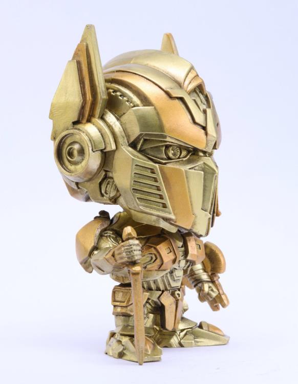 Transformers: The Last Knight Super Deformed Figure DX 4" Gold Optimus Prime Gallery Image 3