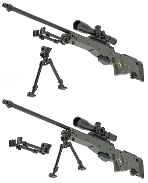 Little Armory L96AW Sniper Rifle 1/12 Scale Accessory Gallery Image 8