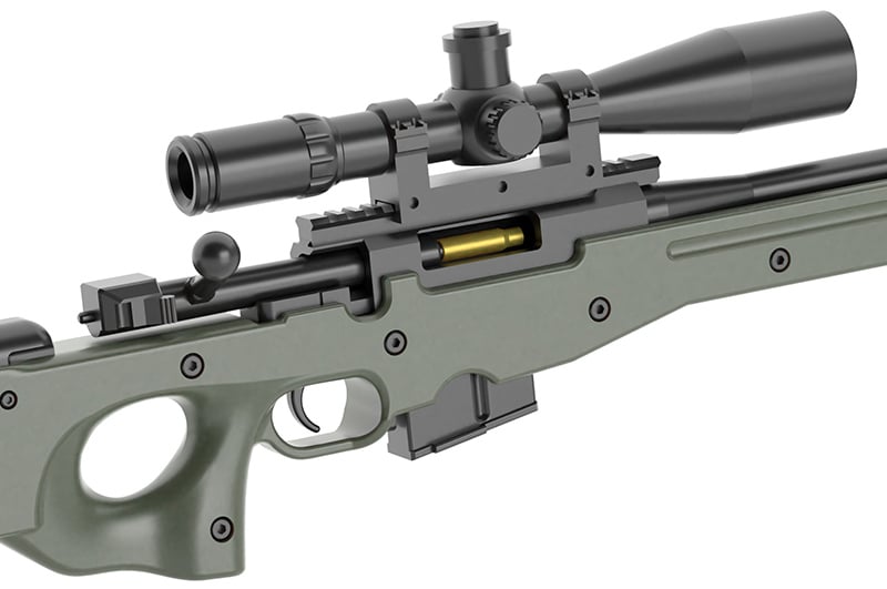 Little Armory L96AW Sniper Rifle 1/12 Scale Accessory Gallery Image 7