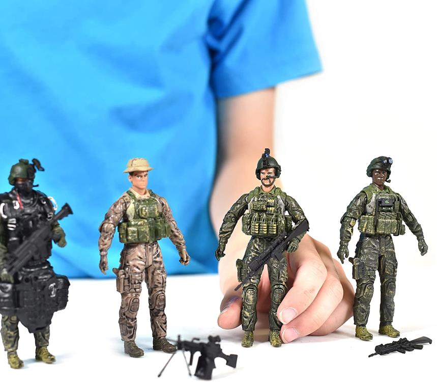 Elite Force Navy Seals 1/18 Scale Action Figure Five-Pack Gallery Image 3