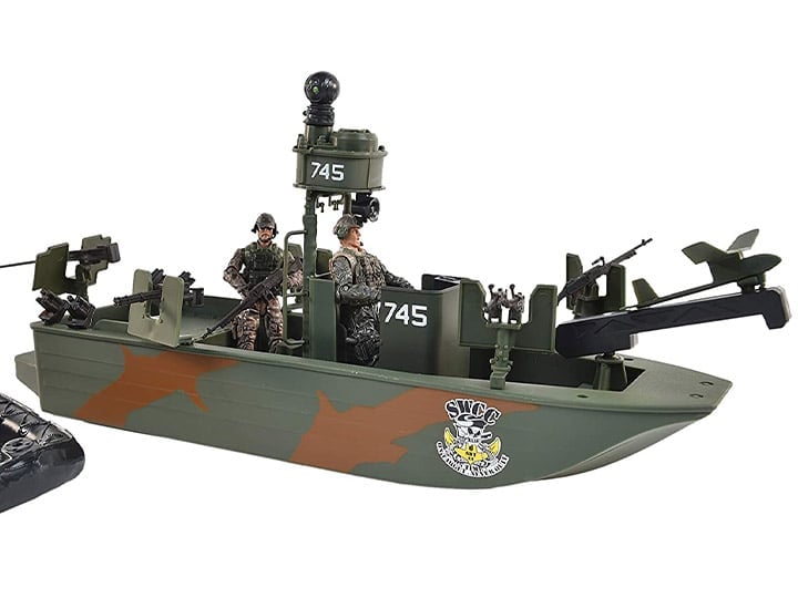 Elite Force Naval Warfare Gunboat 1/18 Scale Vehicle Gallery Image 1