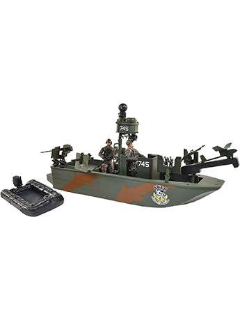 Elite Force Naval Warfare Gunboat 1/18 Scale Vehicle Gallery Image 2