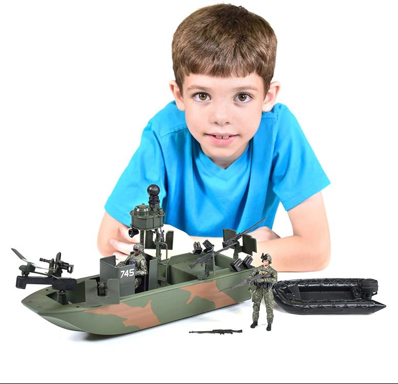 Elite Force Naval Warfare Gunboat 1/18 Scale Vehicle Gallery Image 11