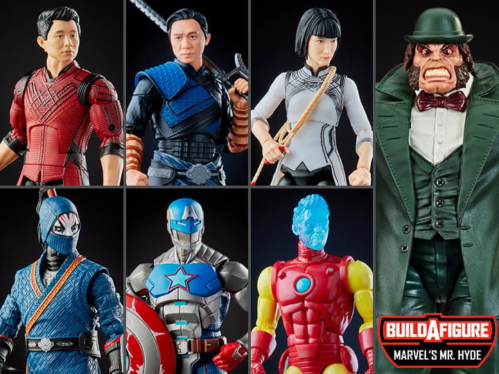 Shang-Chi Marvel Legends Wave 1 Set of 6 Action Figures (Marvel's