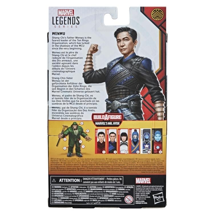 Shang-Chi Marvel Legends Wave 1 Set of 6 Action Figures (Marvel's