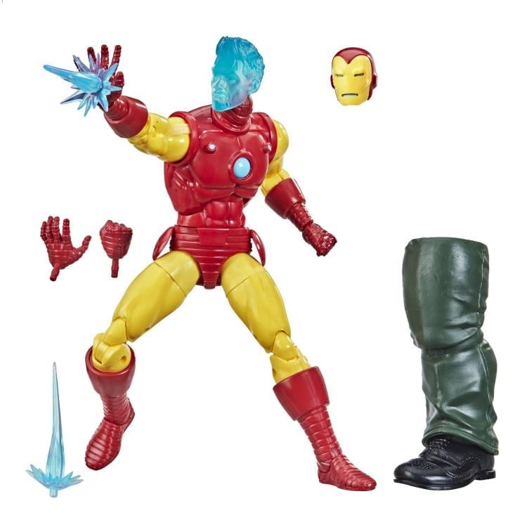 Iron Man Marvel Legends Tony Stark A.I. Action Figure (Marvel's Mr. Hyde BAF) Gallery Image 9