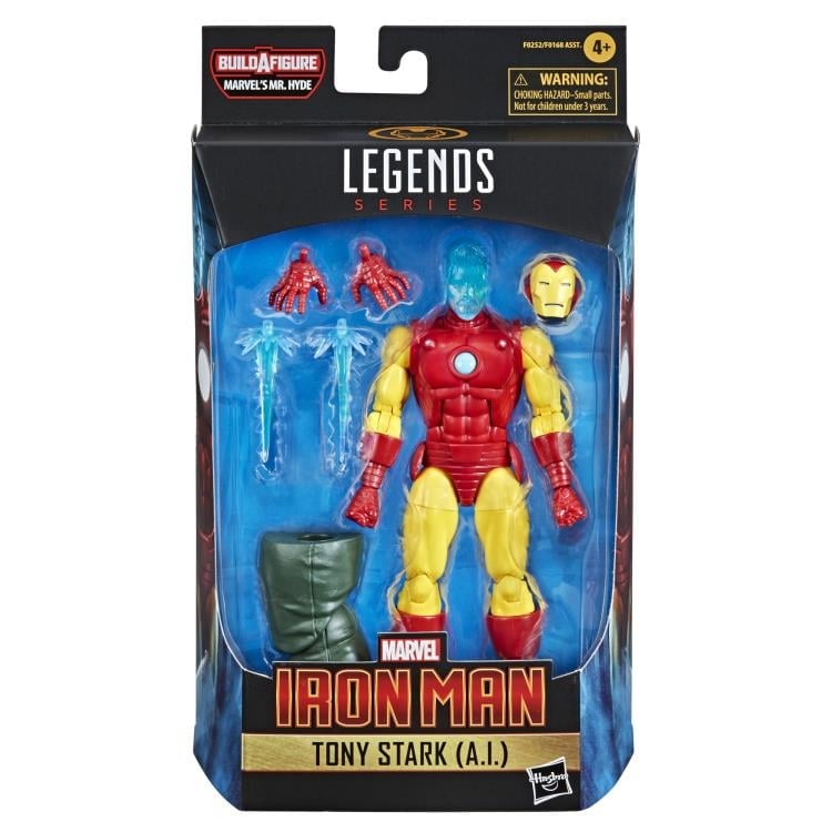 Iron Man Marvel Legends Tony Stark A.I. Action Figure (Marvel's Mr. Hyde BAF) Gallery Image 10