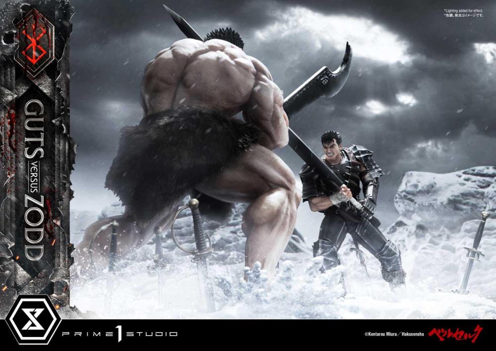 Berserk Ultimate Diorama Masterline Guts vs. Nosferatu Zodd 1/6 Scale Deluxe Statue Gallery Image 6