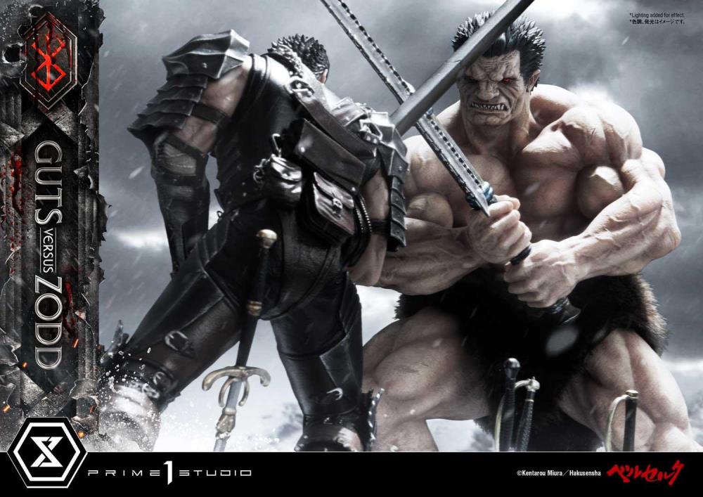 Berserk Ultimate Diorama Masterline Guts vs. Nosferatu Zodd 1/6 Scale Deluxe Statue Gallery Image 27