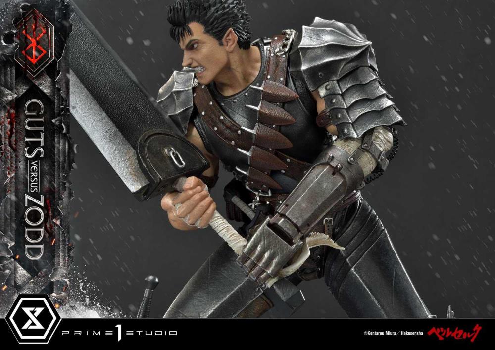 Berserk Ultimate Diorama Masterline Guts vs. Nosferatu Zodd 1/6 Scale Deluxe Statue Gallery Image 39