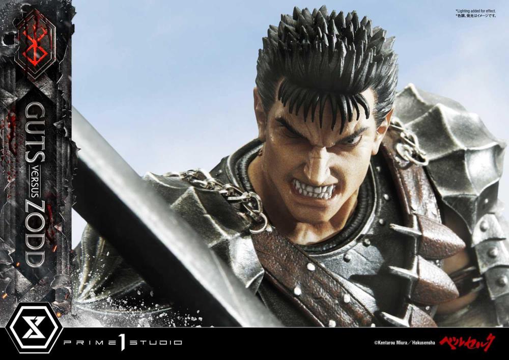 Berserk Ultimate Diorama Masterline Guts vs. Nosferatu Zodd 1/6 Scale Deluxe Statue Gallery Image 26