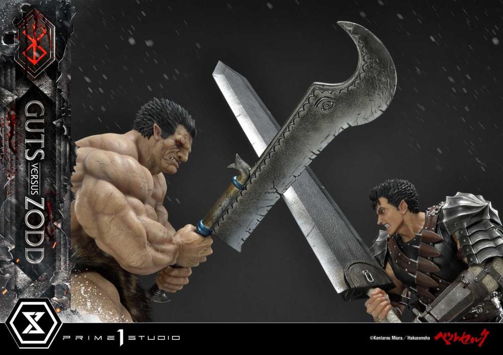 Berserk Ultimate Diorama Masterline Guts vs. Nosferatu Zodd 1/6 Scale Deluxe Statue Gallery Image 36
