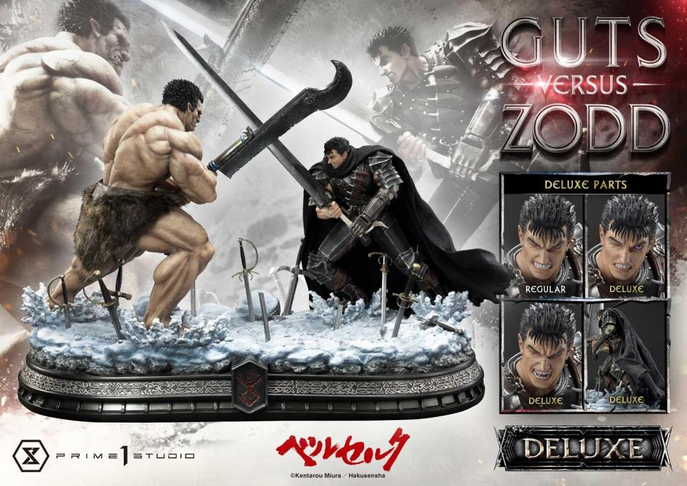 Berserk Ultimate Diorama Masterline Guts vs. Nosferatu Zodd 1/6 Scale Deluxe Statue Gallery Image 5