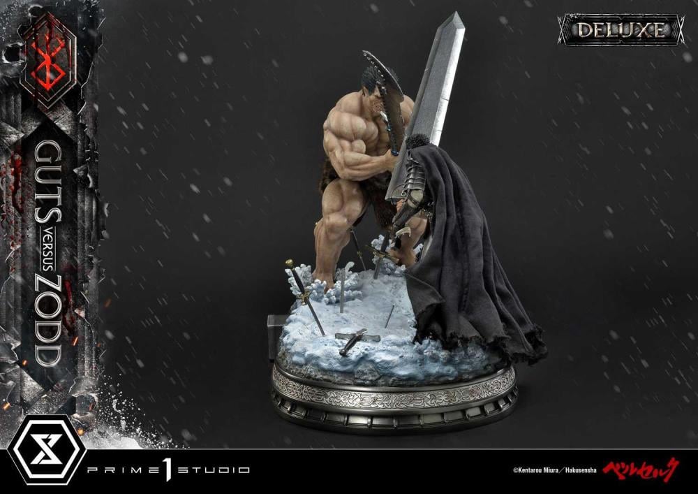 Berserk Ultimate Diorama Masterline Guts vs. Nosferatu Zodd 1/6 Scale Deluxe Statue Gallery Image 14