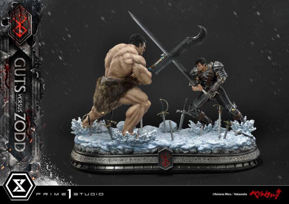 Berserk Ultimate Diorama Masterline Guts vs. Nosferatu Zodd 1/6 Scale Deluxe Statue Gallery Image 8