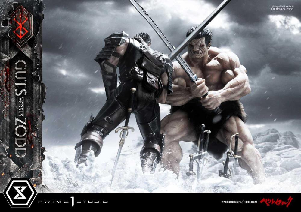 Berserk Ultimate Diorama Masterline Guts vs. Nosferatu Zodd 1/6 Scale Deluxe Statue Gallery Image 31
