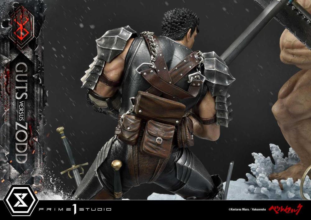 Berserk Ultimate Diorama Masterline Guts vs. Nosferatu Zodd 1/6 Scale Deluxe Statue Gallery Image 40