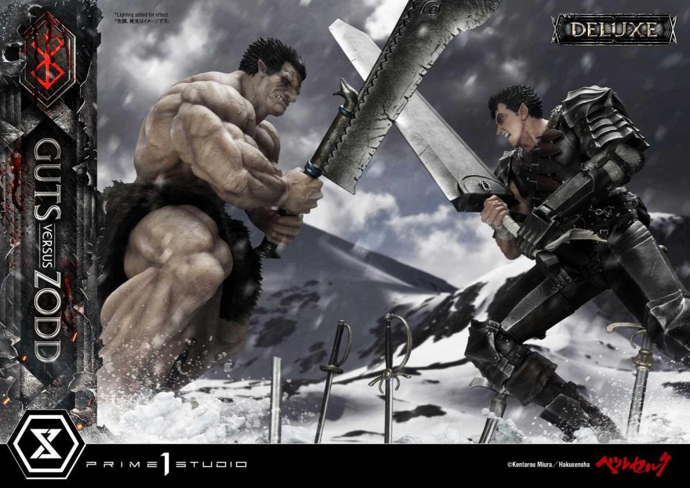Berserk Ultimate Diorama Masterline Guts vs. Nosferatu Zodd 1/6 Scale Deluxe Statue Gallery Image 50