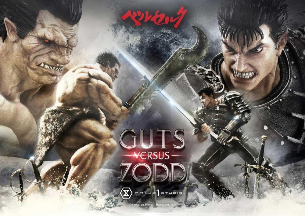 Berserk Ultimate Diorama Masterline Guts vs. Nosferatu Zodd 1/6 Scale Deluxe Statue Gallery Image 4