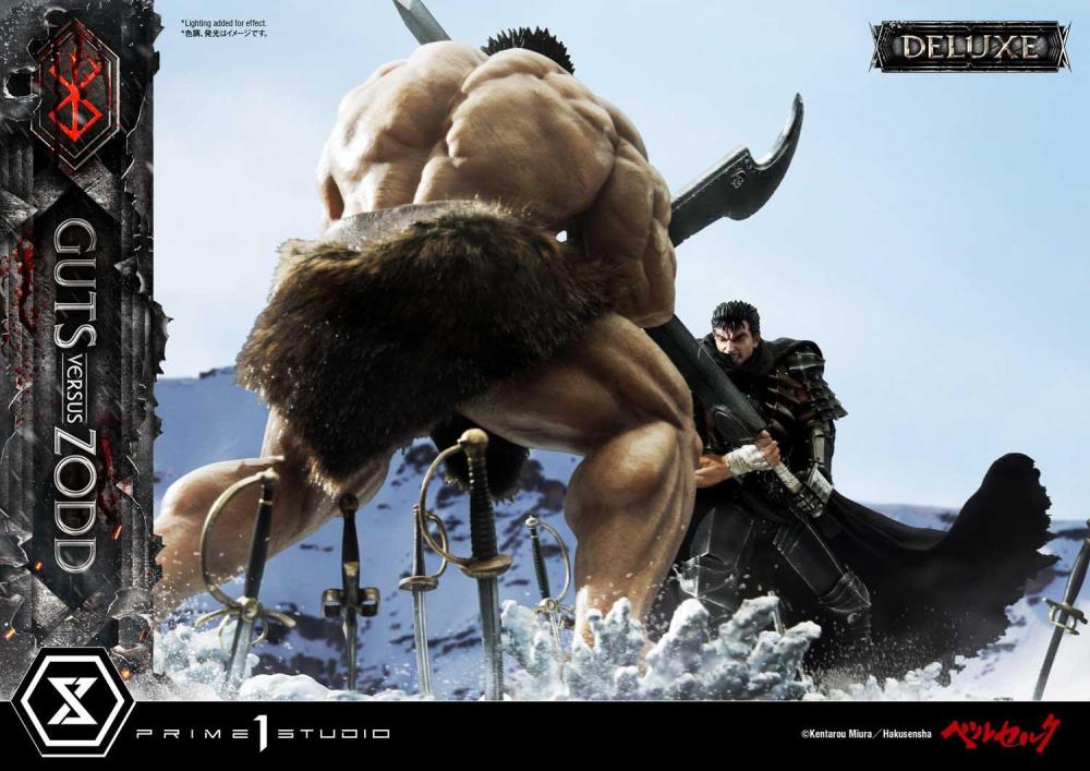Berserk Ultimate Diorama Masterline Guts vs. Nosferatu Zodd 1/6 Scale Deluxe Statue Gallery Image 47