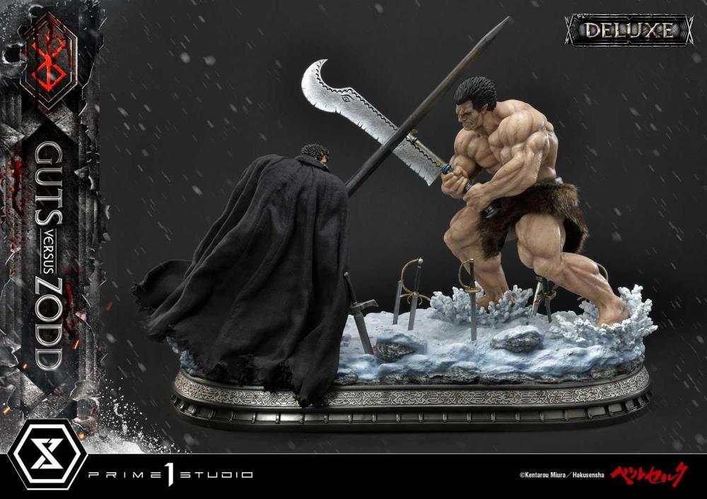 Berserk Ultimate Diorama Masterline Guts vs. Nosferatu Zodd 1/6 Scale Deluxe Statue Gallery Image 13