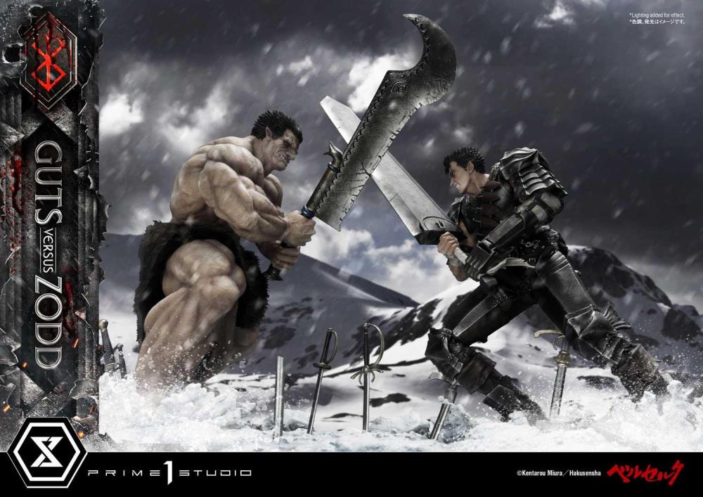 Berserk Ultimate Diorama Masterline Guts vs. Nosferatu Zodd 1/6 Scale Deluxe Statue Gallery Image 30