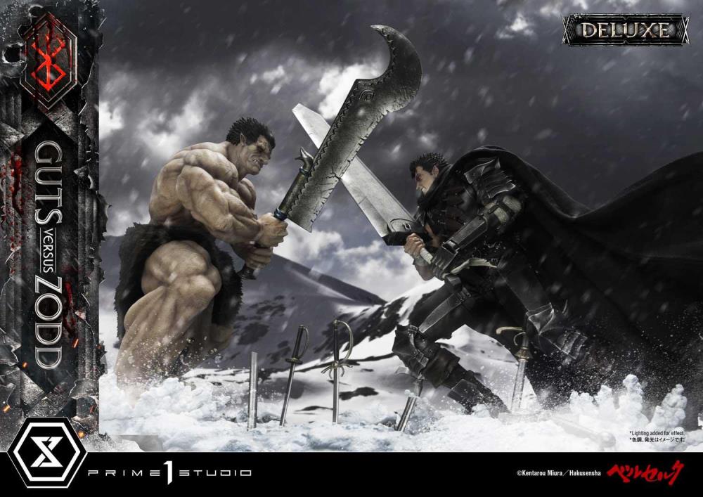 Berserk Ultimate Diorama Masterline Guts vs. Nosferatu Zodd 1/6 Scale Deluxe Statue Gallery Image 48