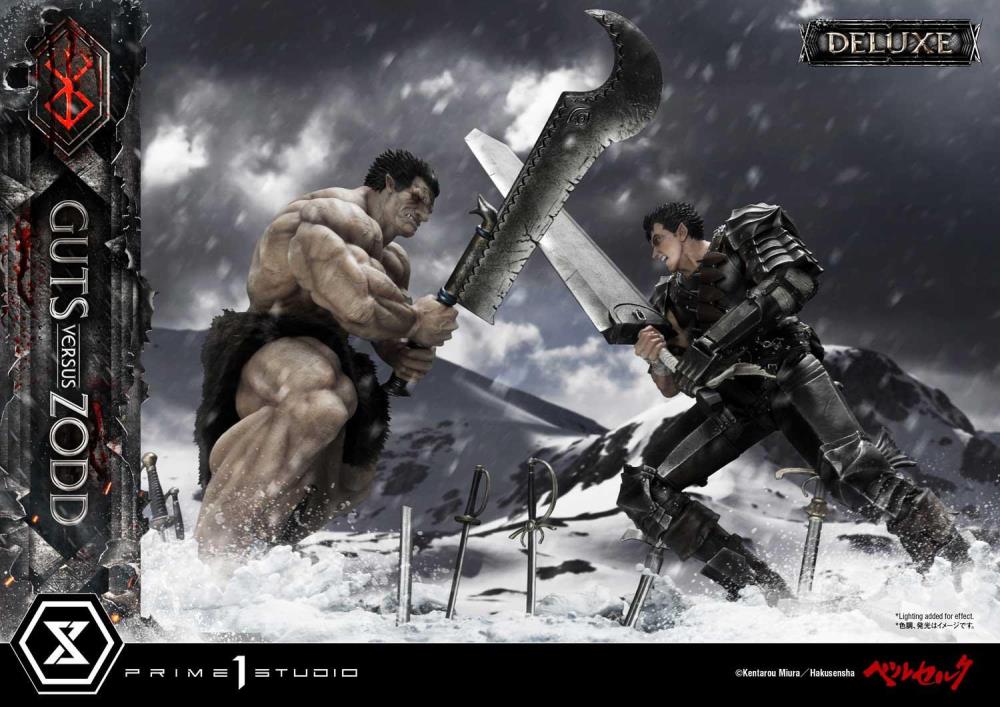 Berserk Ultimate Diorama Masterline Guts vs. Nosferatu Zodd 1/6 Scale Deluxe Statue Gallery Image 46