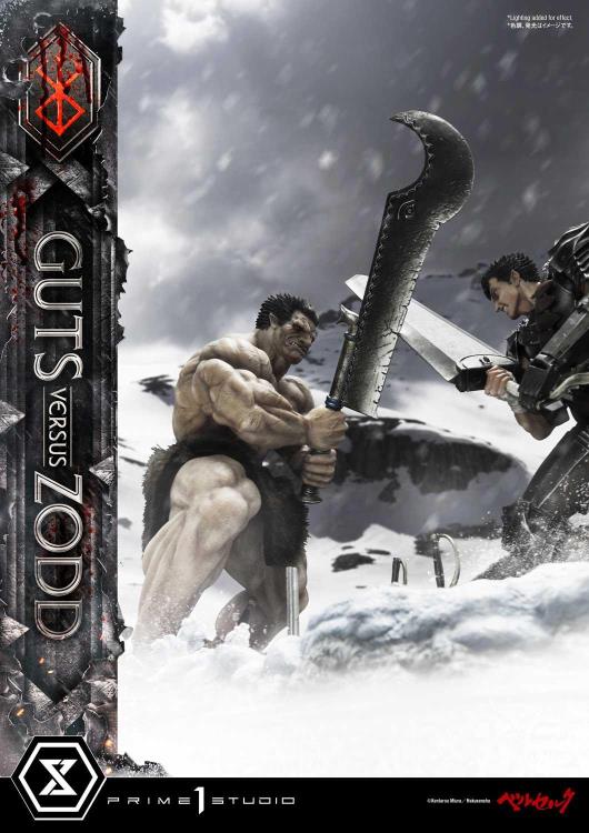 Berserk Ultimate Diorama Masterline Guts vs. Nosferatu Zodd 1/6 Scale Deluxe Statue Gallery Image 35