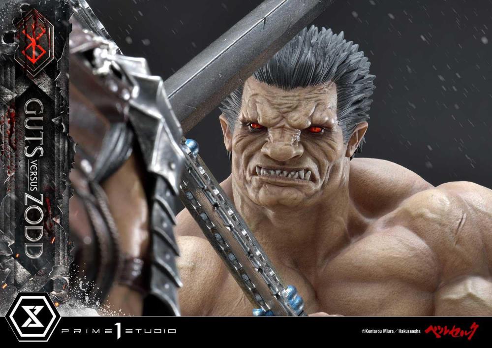 Berserk Ultimate Diorama Masterline Guts vs. Nosferatu Zodd 1/6 Scale Deluxe Statue Gallery Image 18