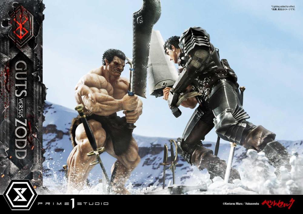 Berserk Ultimate Diorama Masterline Guts vs. Nosferatu Zodd 1/6 Scale Deluxe Statue Gallery Image 24