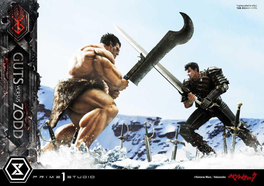 Berserk Ultimate Diorama Masterline Guts vs. Nosferatu Zodd 1/6 Scale Deluxe Statue Gallery Image 25
