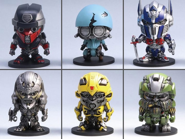 Transformers: The Last Knight Super Deformed Figure 2" Set of 6 Figures Gallery Image 1