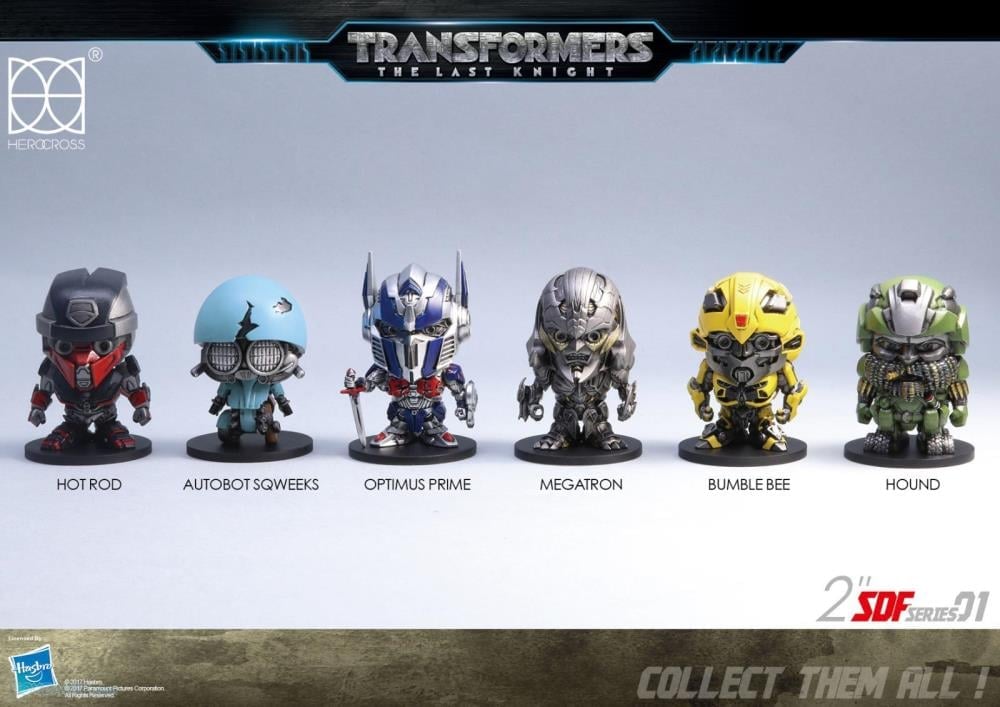 Transformers: The Last Knight Super Deformed Figure 2" Set of 6 Figures Gallery Image 15