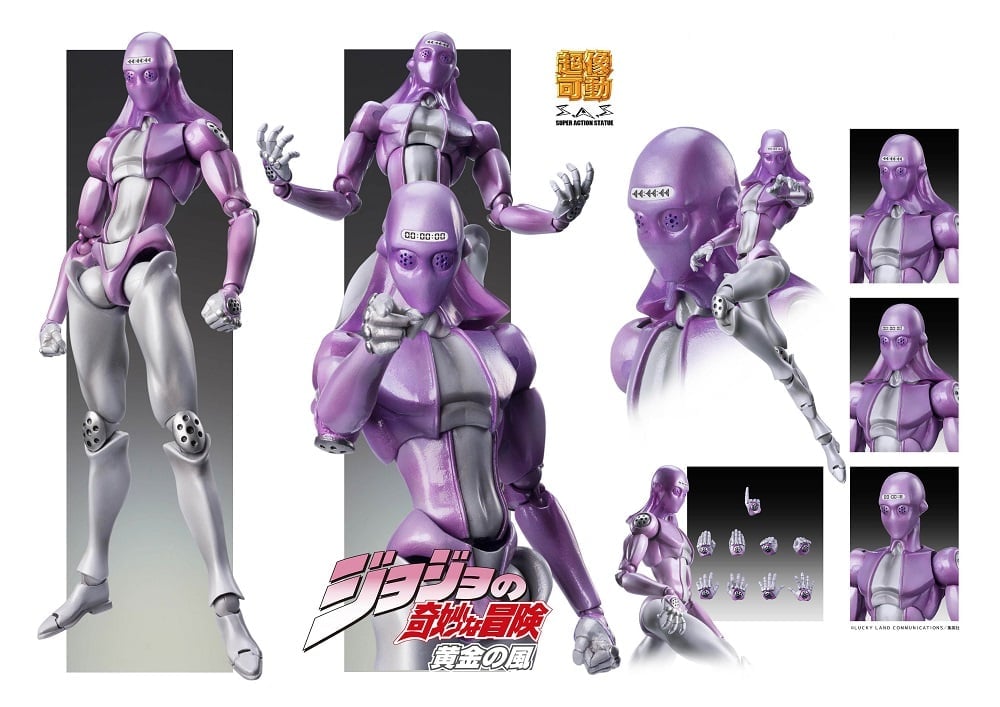 JoJo's Bizarre Adventure: Golden Wind Super Action Statue Moody Blues (Reissue) Gallery Image 7