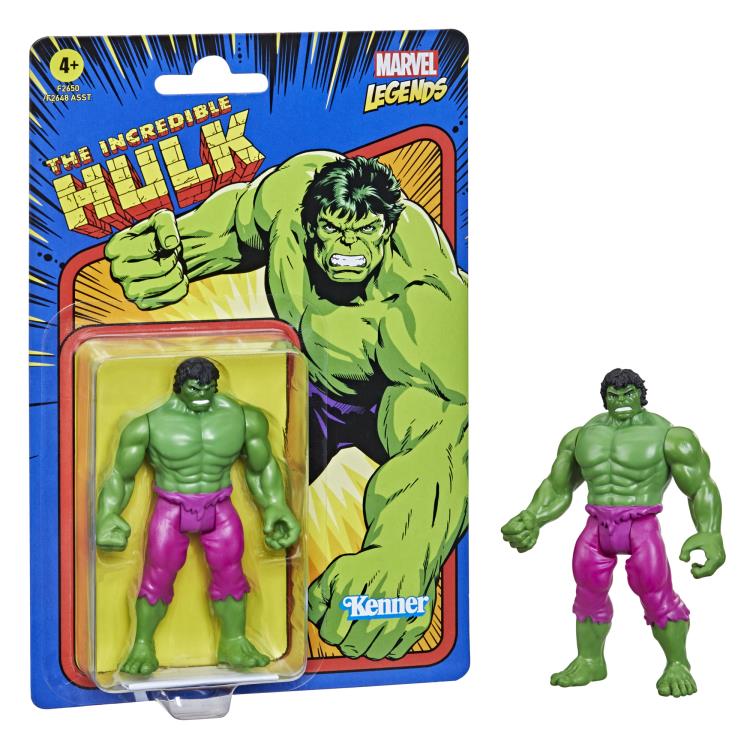 Marvel Legends Retro Collection 3.75" Hulk Action Figure Gallery Image 5