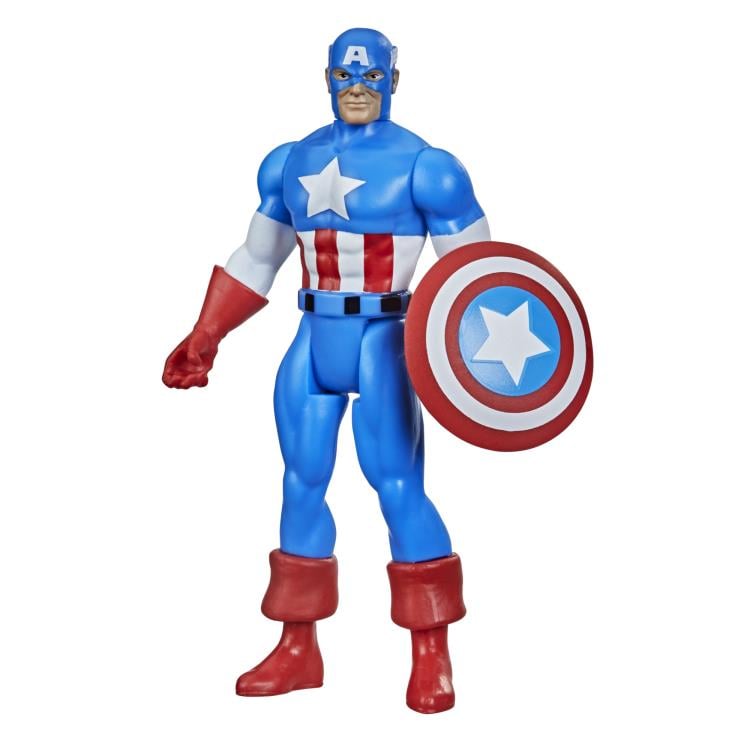 Marvel Legends Retro Collection 3.75" Captain America Action Figure Gallery Image 3